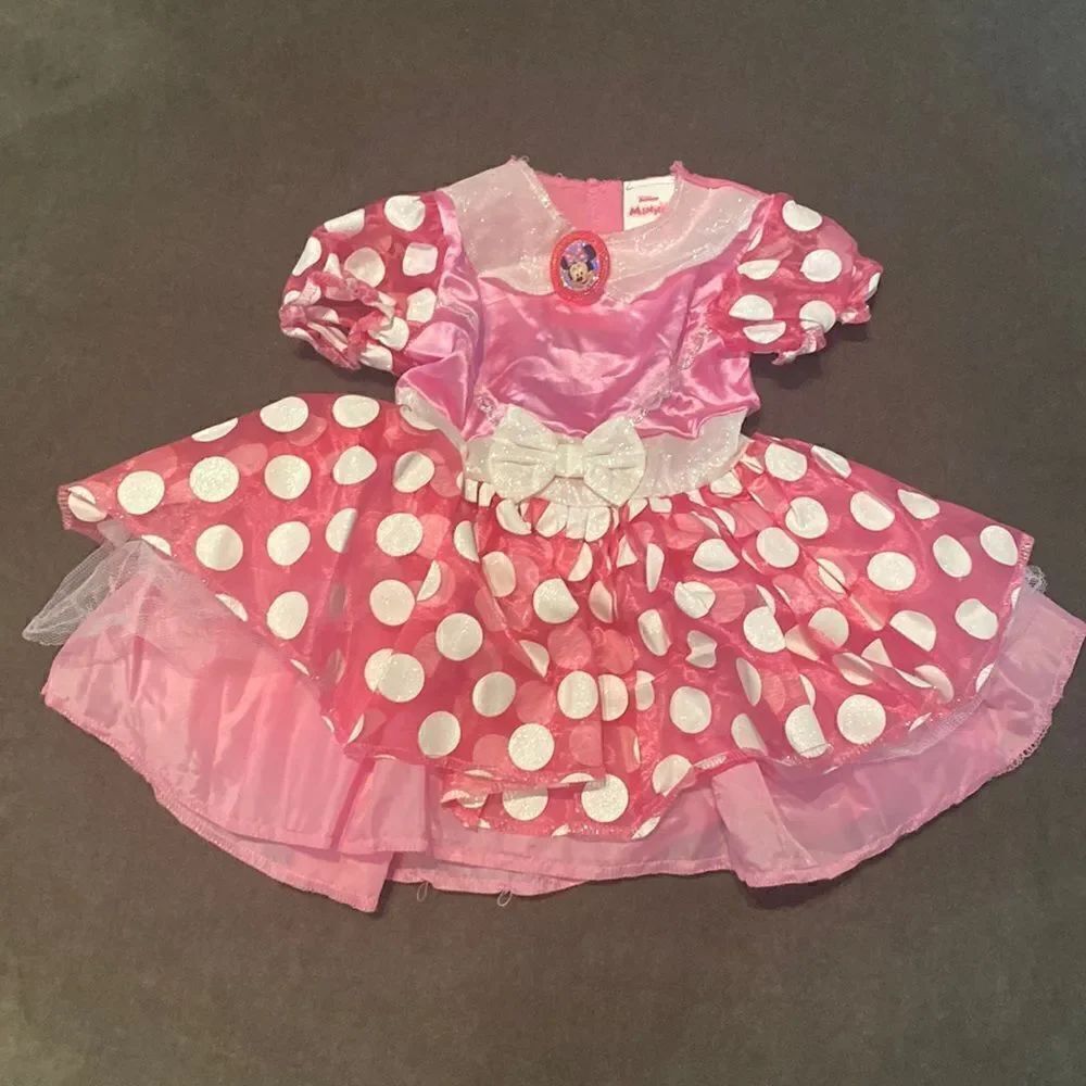 Girls Toddler Disney Junior Minnie Mouse Dress Halloween Size 2T NWOT